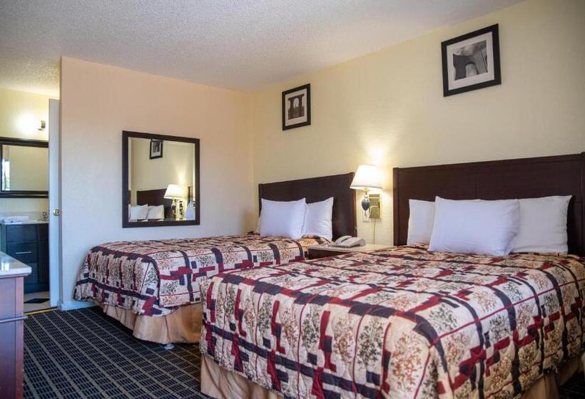 غرفه قياسيه سريرين مزدوجين, Motel 7   Near Six Flags, Vallejo   Napa Valley