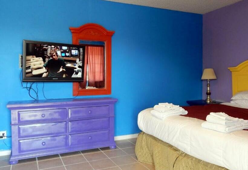 غرفة قياسية سرير مزدوج, 9 Palms Inn