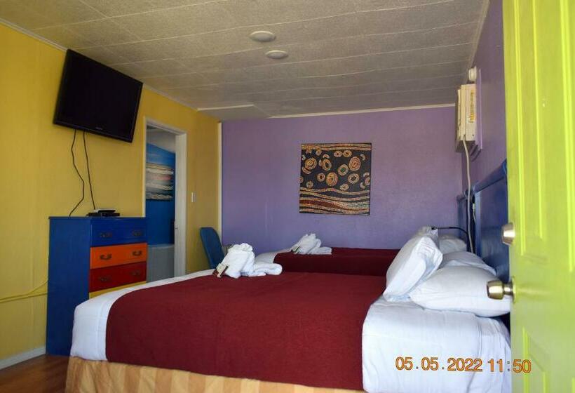 غرفه قياسيه سريرين مزدوجين, 9 Palms Inn