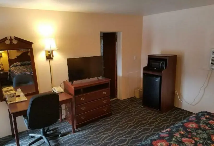 キングサイズベッドのスタンダードルーム, Budget Host Inn