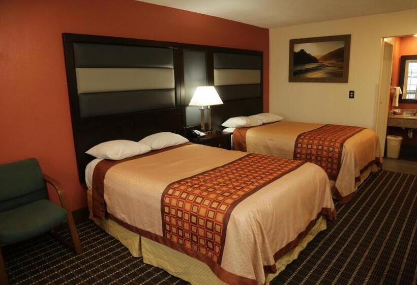 غرفه قياسيه سريرين مزدوجين, Budget Inn   Washington