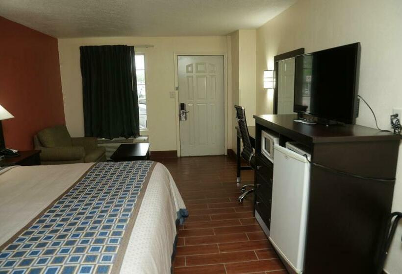 带大床的标准间, Budget Inn   Washington