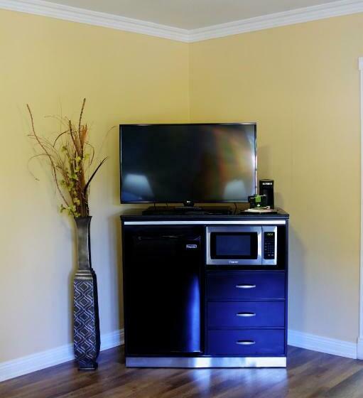 스탠다드 룸 킹사이즈 침대, Palm Tropics Motel