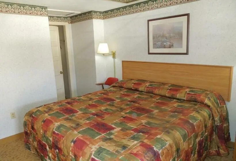 キングサイズベッドのスタンダードルーム, Red Lion Motel Southampton