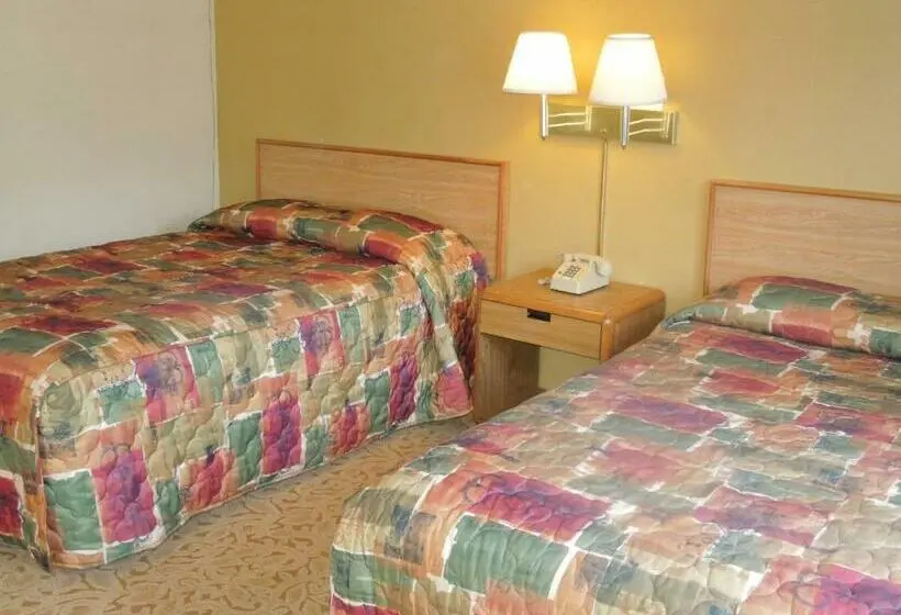 2ダブルベッドのスタンダードルーム, Red Lion Motel Southampton