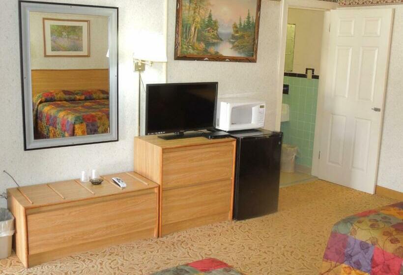 غرفه قياسيه سريرين مزدوجين, Red Lion Motel Southampton