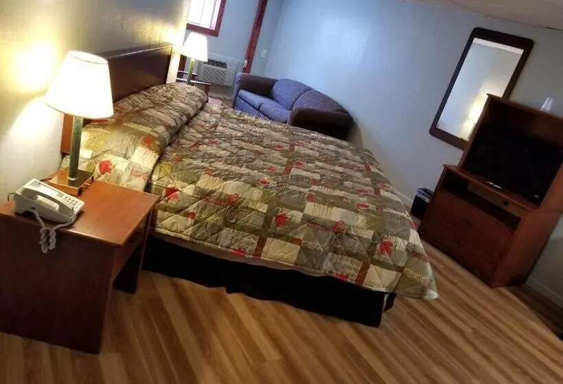 キングサイズベッドのスタンダードルーム, Wolds Motel   Mt. Pleasant