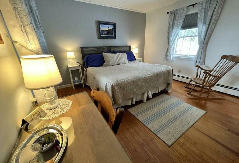 带大床的标准间, Alamoosook Lakeside Inn Orland