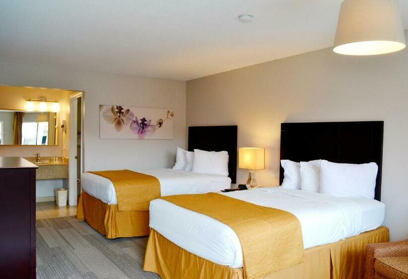 غرفه قياسيه سريرين مزدوجين, Quality Inn & Suites By The Parks