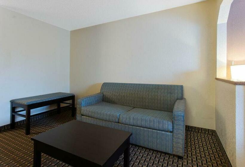 带大床的套房, Ramada By Wyndham Glendale Heights/lombard