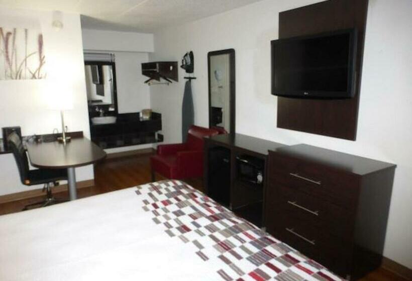 חדר סטנדרט עם מיטת קינג, Red Roof Inn St Louis  Florissant