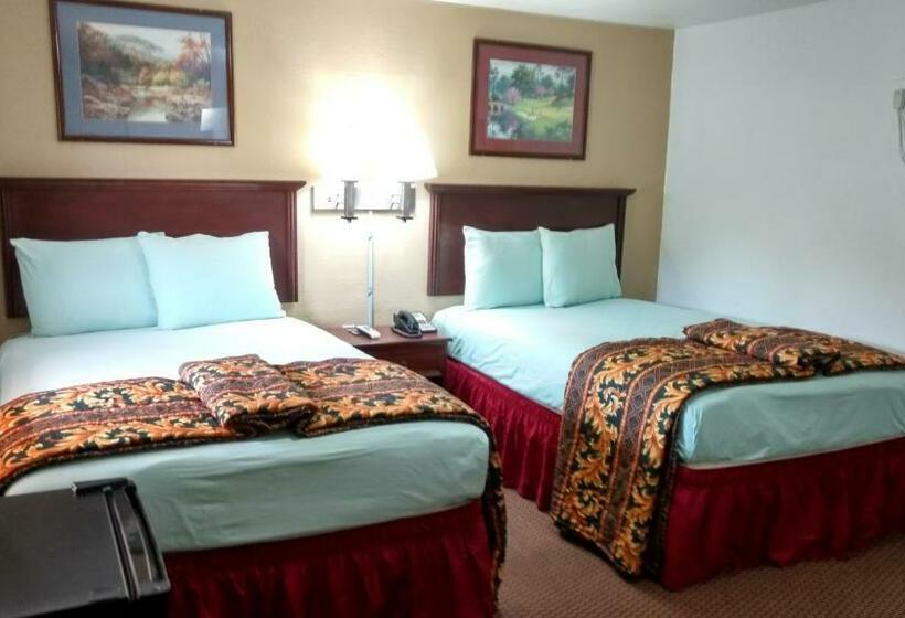 غرفه قياسيه سريرين مزدوجين, Budget Inn Hamilton