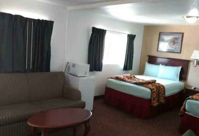 ２ダブルベッドのスタンダードルーム, Budget Inn Hamilton