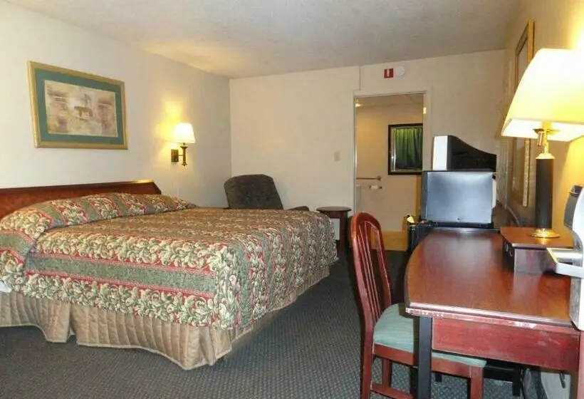Standard-huone King-vuode, Red Carpet Inn Terre Haute