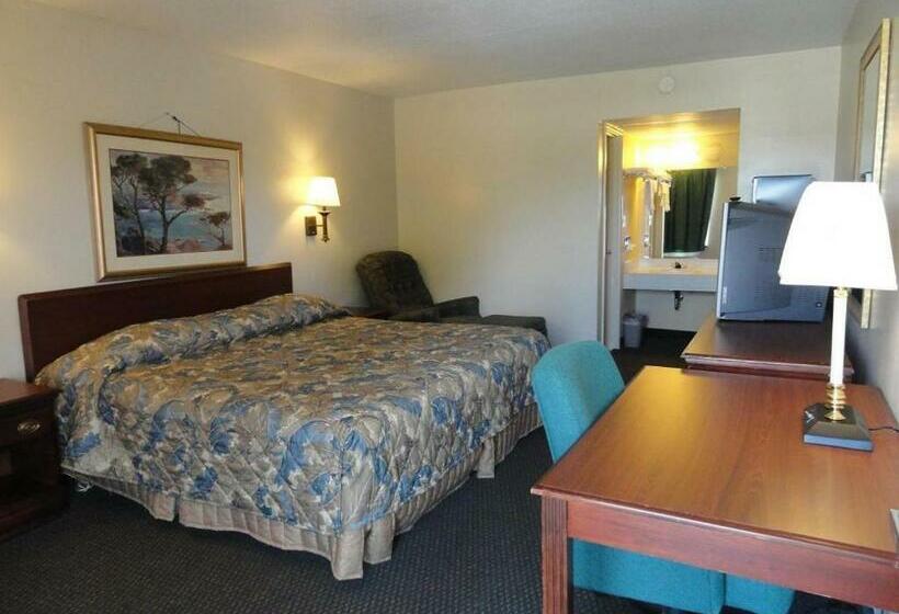 חדר סטנדרט עם מיטת קינג, Red Carpet Inn Terre Haute