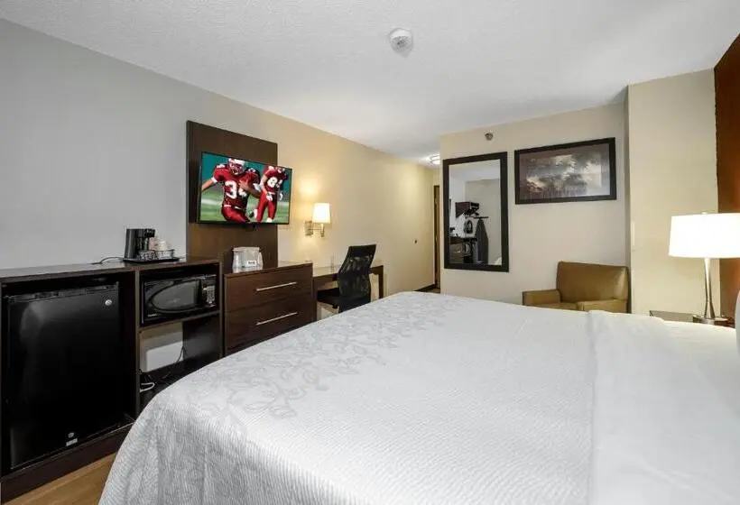 Deluxe-huone King-vuode, Red Roof Inn Plus+ & Suites Malone