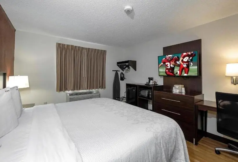 Deluxe-huone King-vuode, Red Roof Inn Plus+ & Suites Malone