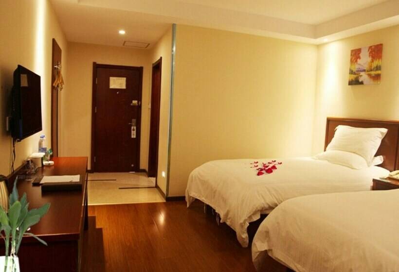 标准间, Greentree Inn Guangxi Yulin Jincheng Commercial Building Shell