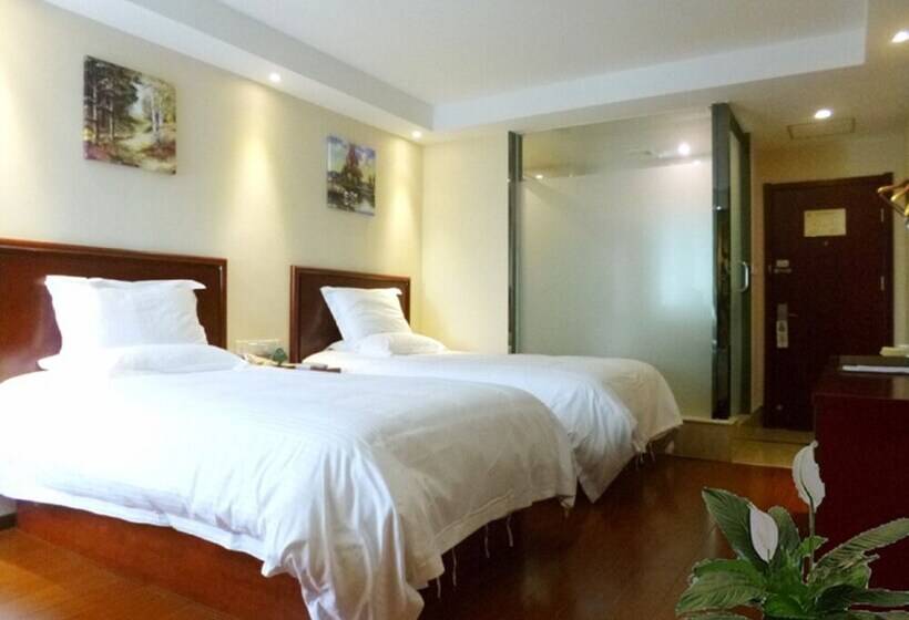 标准间, Greentree Inn Guangxi Yulin Jincheng Commercial Building Shell