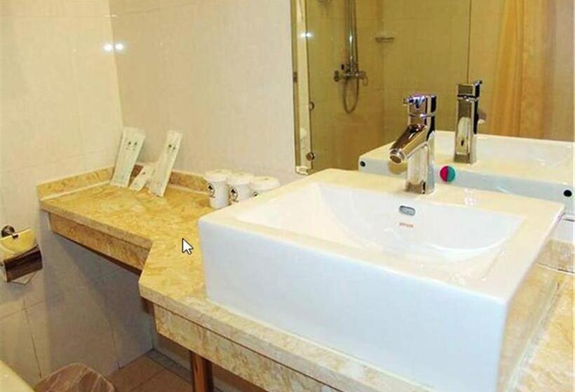 디럭스 트리플 룸, Greentree Inn Tianjin Xiqin Development District Dasi Meijiang Exhibition Center