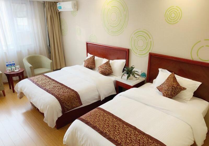 패밀리 룸, Greentree Inn Tianjin Xiqin Development District Dasi Meijiang Exhibition Center