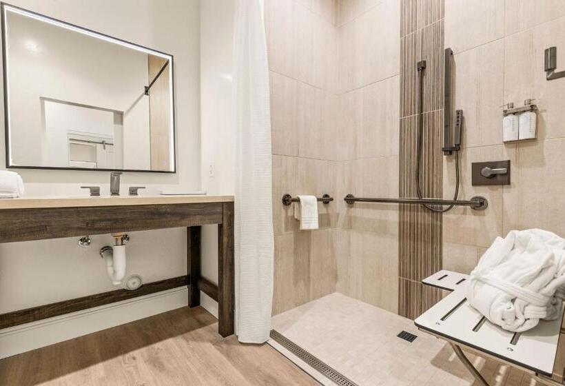 غرفة قياسية سرير كينج لذوى الإحتياجات الخاصة, Taawaki Inn