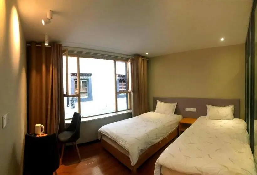 Standard-huone 2 Parivuodetta, Fengma Feiyang Hostel
