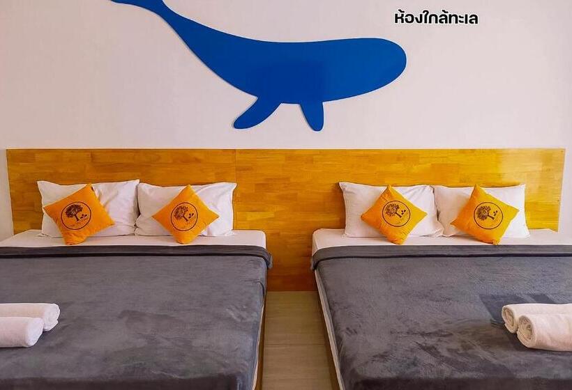 חדר סטנדרט נוף לים, The Toy Beach Resort Rayong