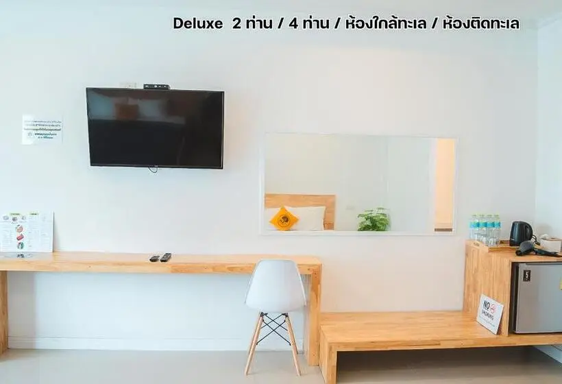 オーシャンビュースタンダードルーム, The Toy Beach Resort Rayong