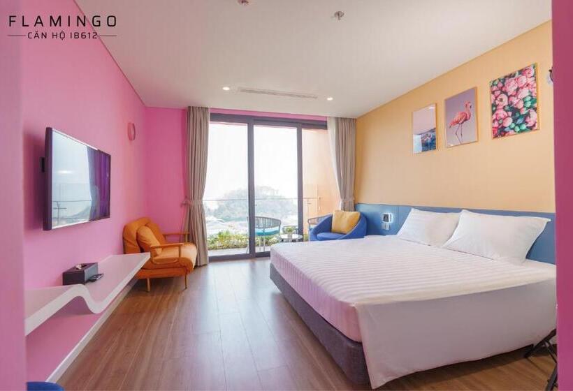 اتاق استاندارد با بالکن, Flamingo Ibiza Hải Tiến
