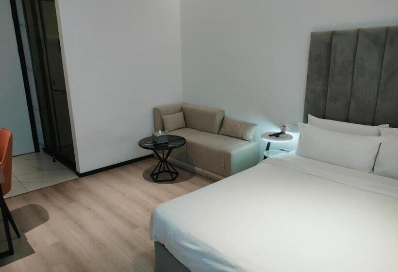 豪华房间, Shanghai Ange Hotel   Next To Longyang Road Subway Station, Near New Internatonal Expo Center