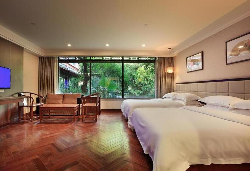 Семейный Номер Вид на Сад, Guilin Zizhou Panorama Resort