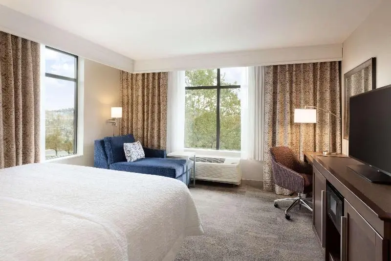 キングサイドベッドのスタンダードワンルーム, Hampton Inn & Suites Seattle/renton