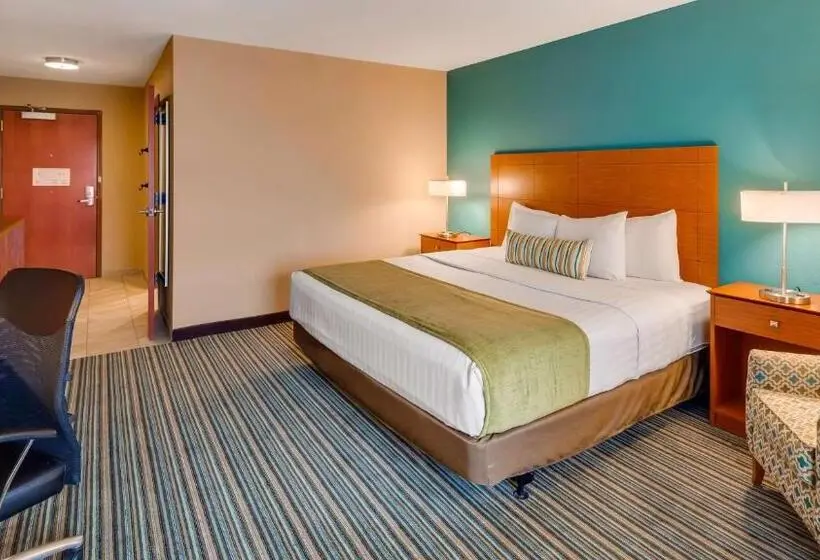 身障者適用キングサイズベッドルーム, Best Western Plus Tuscumbia/muscle Shoals Hotel & Suites