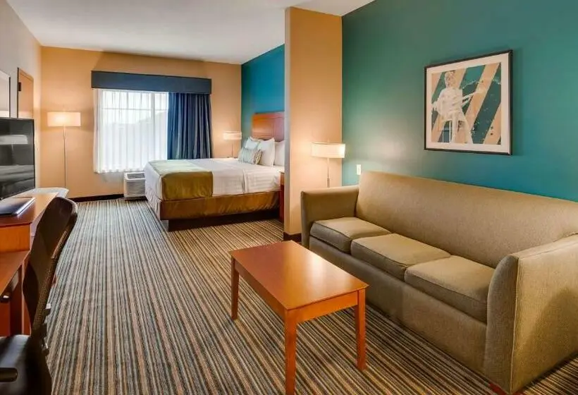 キングサイズベッドのスイートルーム, Best Western Plus Tuscumbia/muscle Shoals Hotel & Suites