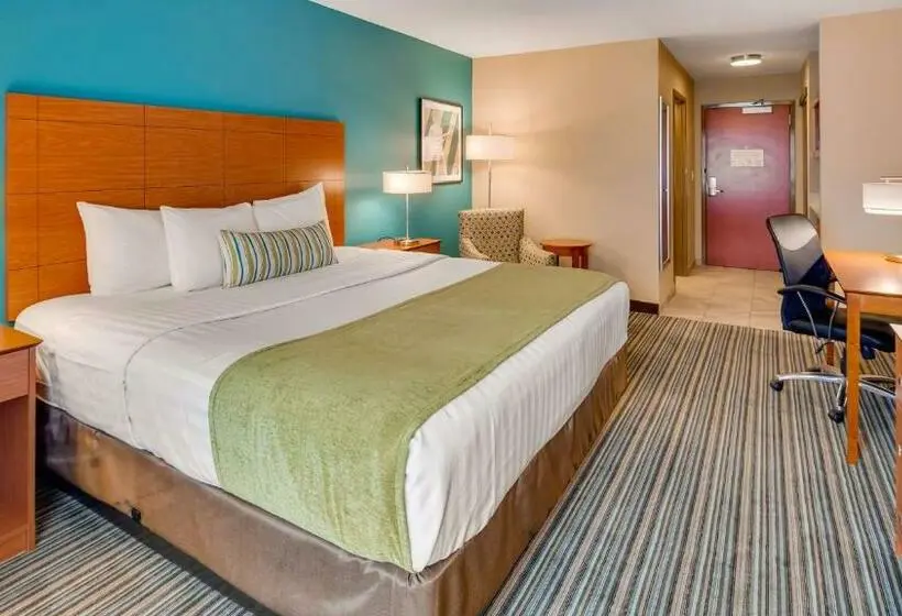 キングサイズベッドのスタンダードルーム, Best Western Plus Tuscumbia/muscle Shoals Hotel & Suites