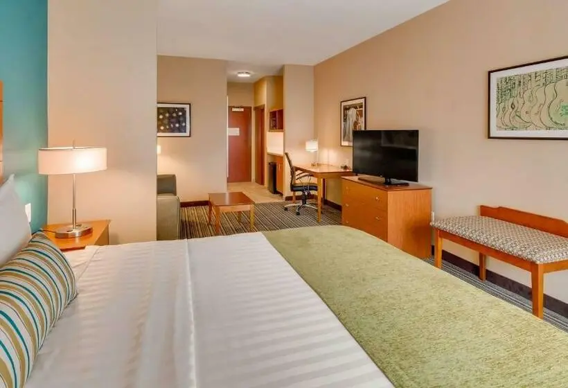 キングサイズベッドのスイートルーム, Best Western Plus Tuscumbia/muscle Shoals Hotel & Suites