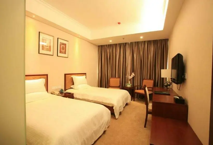 Standard Kolmen Hengen Huone, Greentree Inn Shanxi Jinzhong Jiexiu Railway Station Express