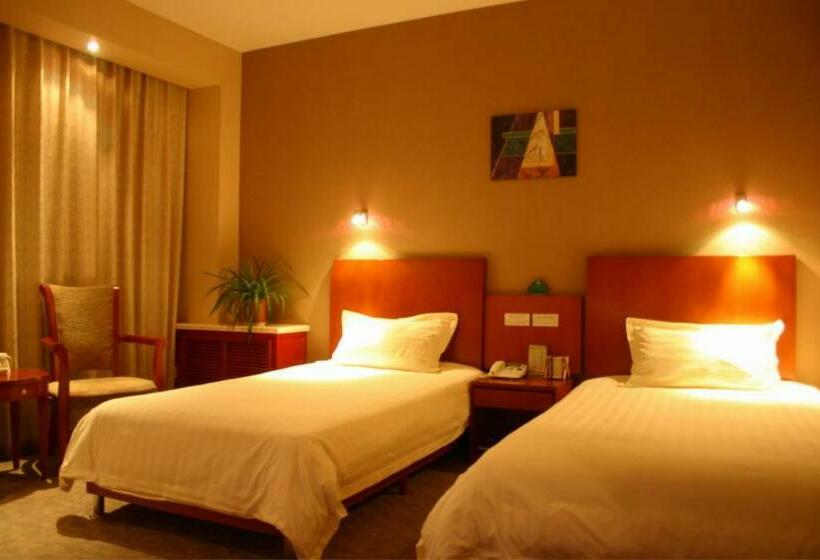 Номер Deluxe, Greentree Inn Tianjin Xiqing Development Zone Renrenle Square Express