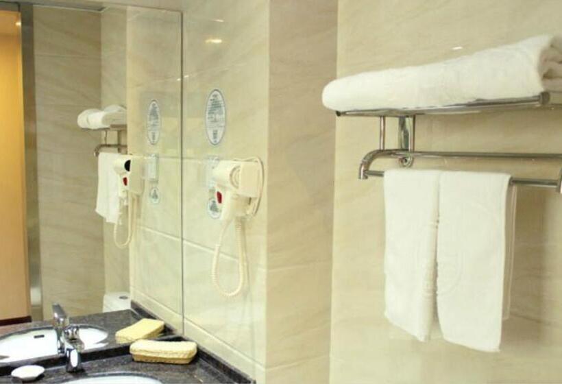 Номер Deluxe Кровать Кинг, Greentree Inn Tianjin Xiqing Development Zone Renrenle Square Express