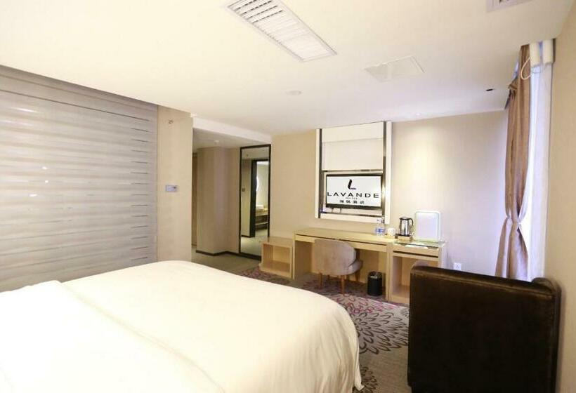 Номер Deluxe Кровать Кинг, Lavande  Guangzhou Tianhe Park Huangpu Avenue