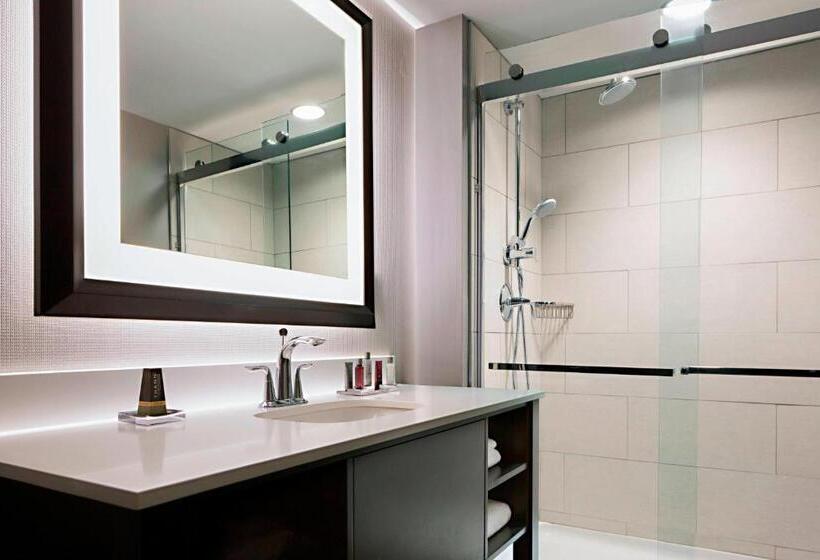 스탠다드 룸 킹사이즈 침대, Omaha Marriott Downtown At The Capitol District