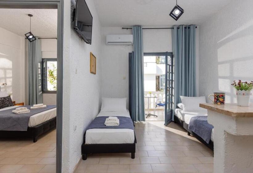 침실 1개 발코니 아파트, Kings Hotel By Estia