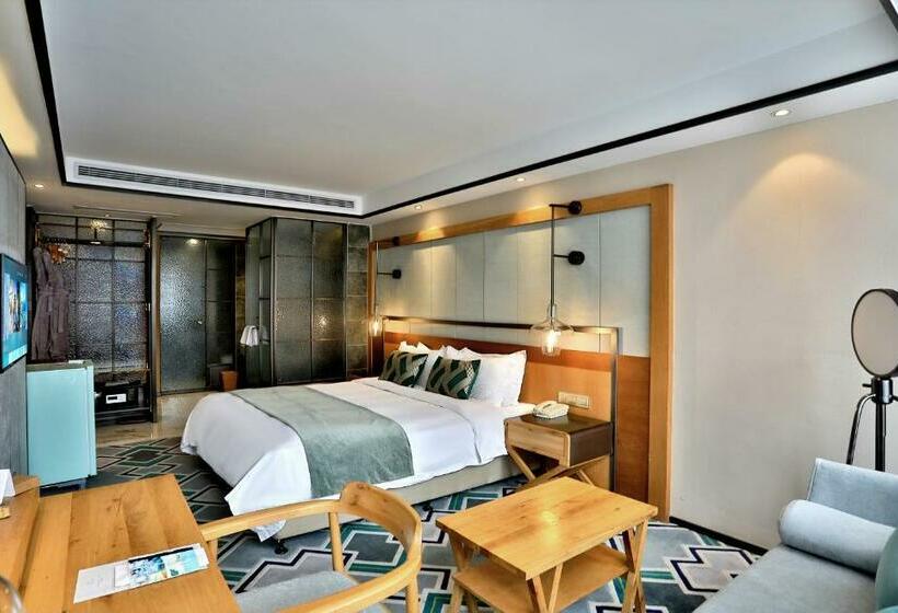 带大床的高级房间, Hangzhou Cosy Park