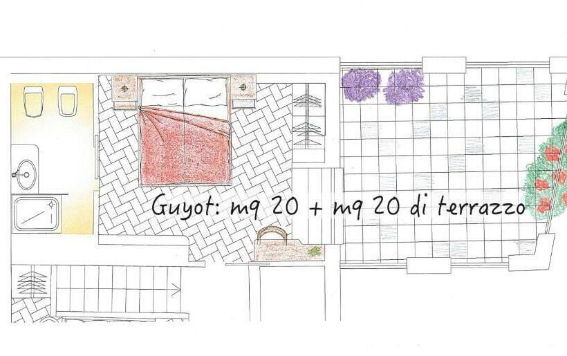 스탠다드 테라스 룸, Porta Ronca   B&b, Suites & Apts