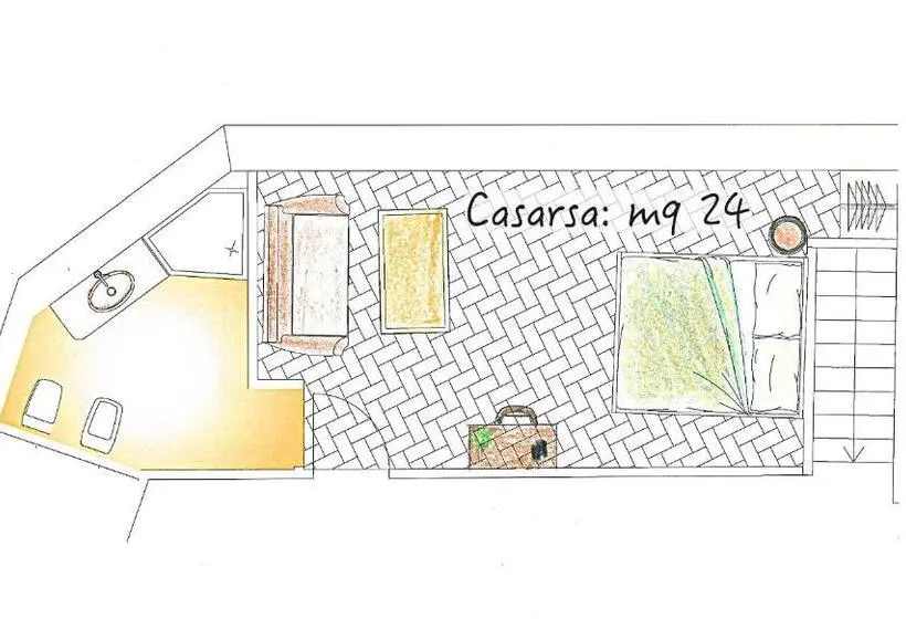 اتاق سوپریور, Porta Ronca   B&b, Suites & Apts