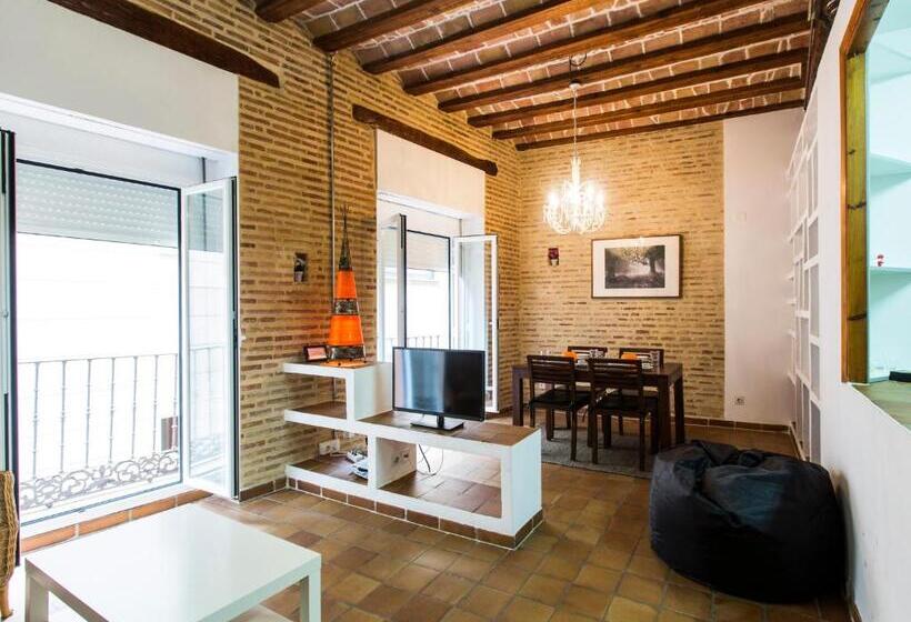 شقة غرفتين نوم مزودة بشُرفة, Total Valencia Charming