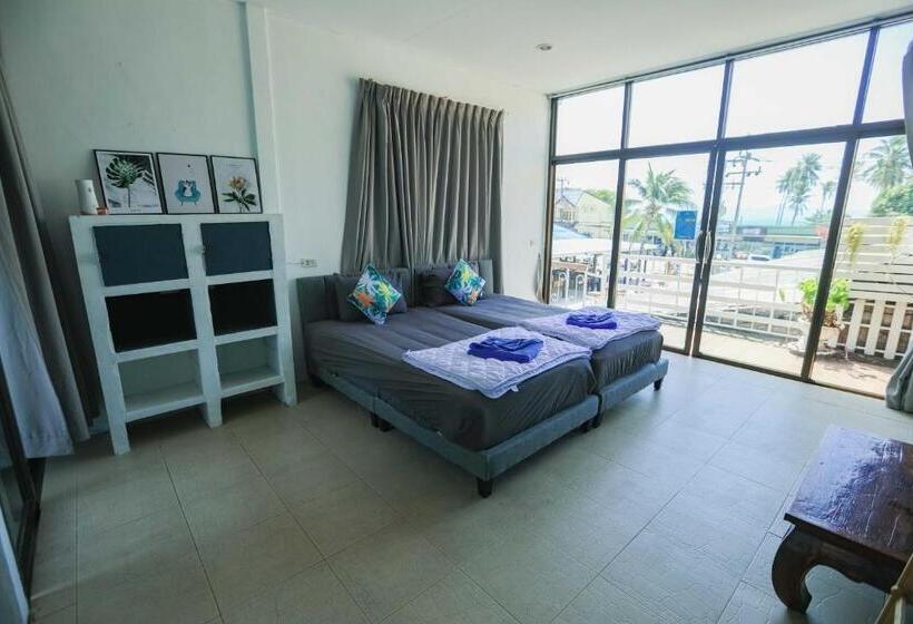 Pokój Deluxe z Balkonem, Phangan Arena Hostel