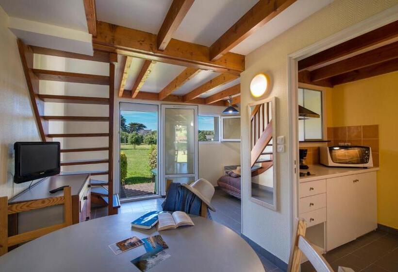 شقة غرفتين نوم مزودة بتراس, Domaine De Port Aux Rocs