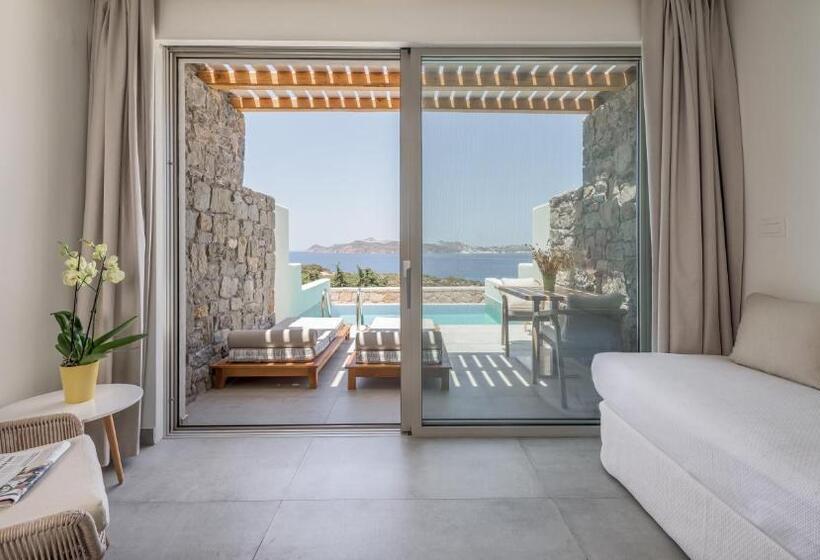 디럭스 스위트 바다 전망, Milos Sea Resort
